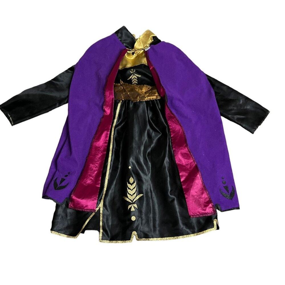 Disney Frozen 2 Princess Anna Travel Dress Removable Cape and Shoes